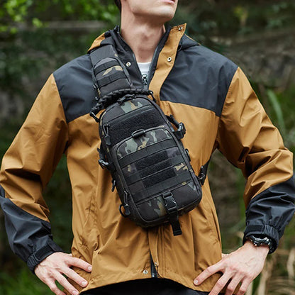 Tactical MOLLE Chest Sling Bag