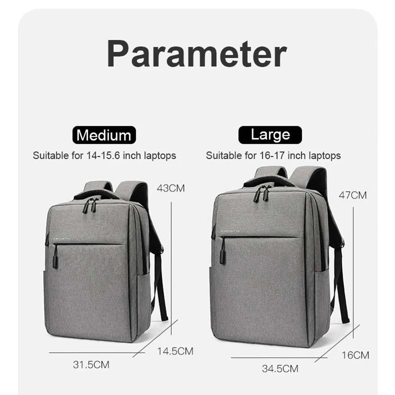 17.3 Inch Laptop Backpack – Waterproof Travel Business Backpack