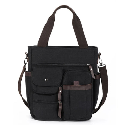 Men’s Vintage Canvas Messenger Bag