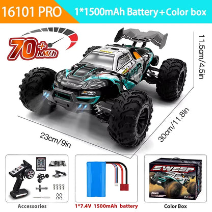1:16 4WD RC Monster Truck – High-Speed Off-Road Edition
