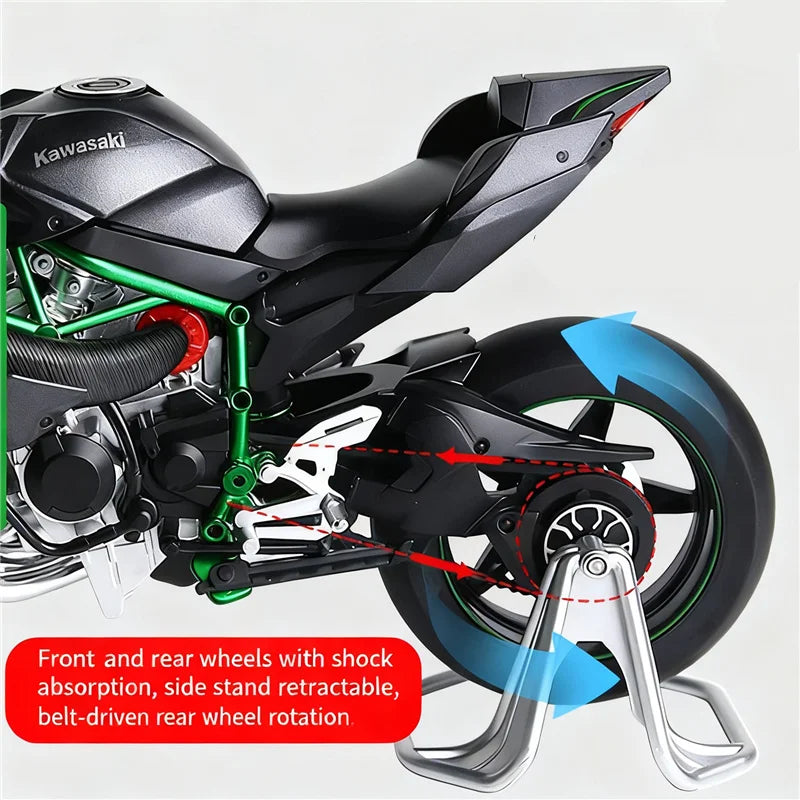 Key Start 1:9 H2 H2R Alloy Racing Motorcycle Model Diecast