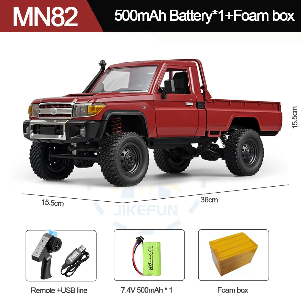 MN82S 1:12 scale 4WD RC crawler