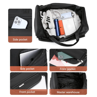 Waterproof Rolling Travel Duffel