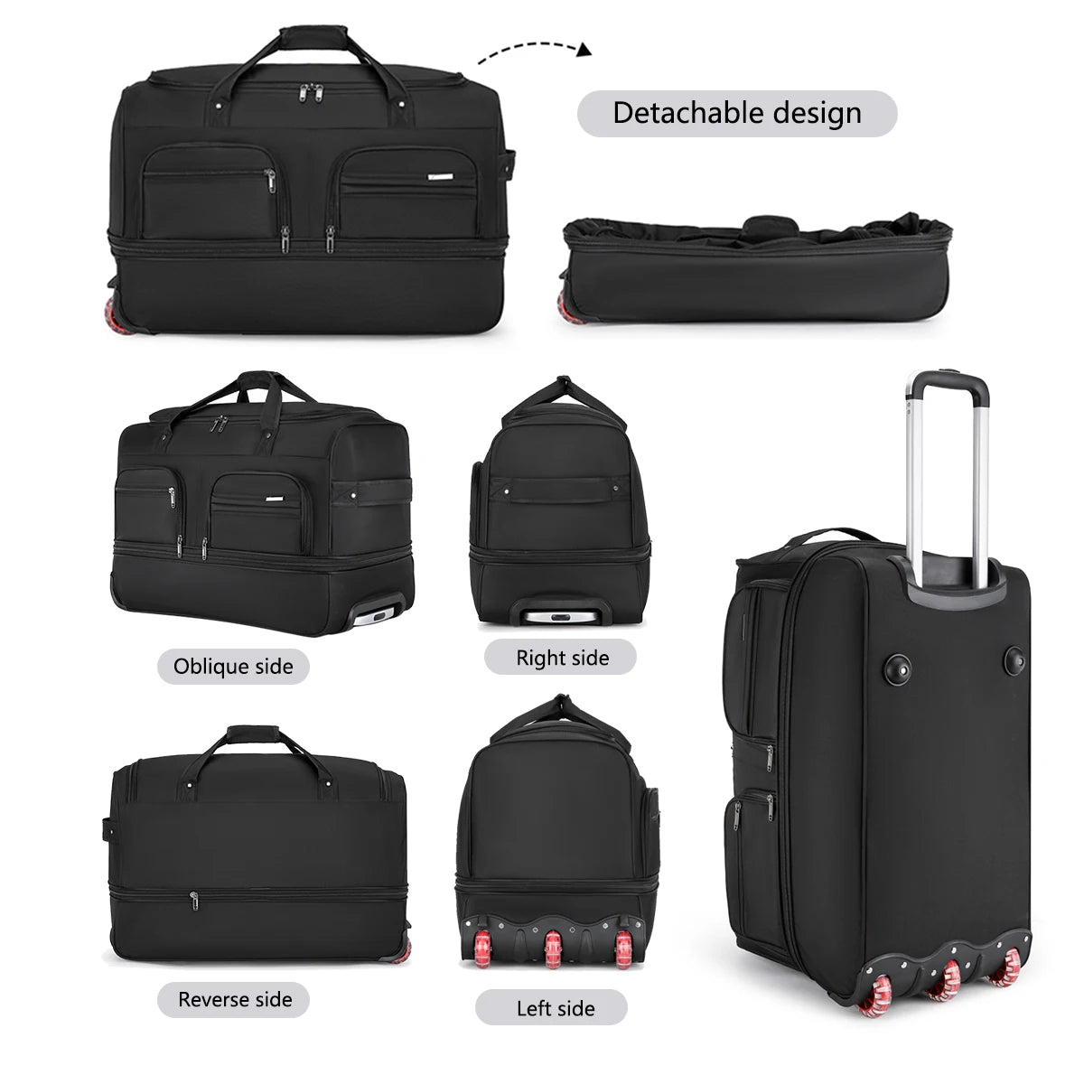 Waterproof Rolling Travel Duffel