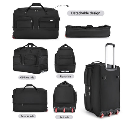 Waterproof Rolling Travel Duffel