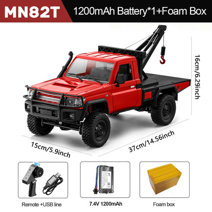 MN82S 1:12 scale 4WD RC crawler