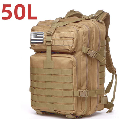 25L / 50L Tactical Outdoor Backpack – Waterproof Nylon