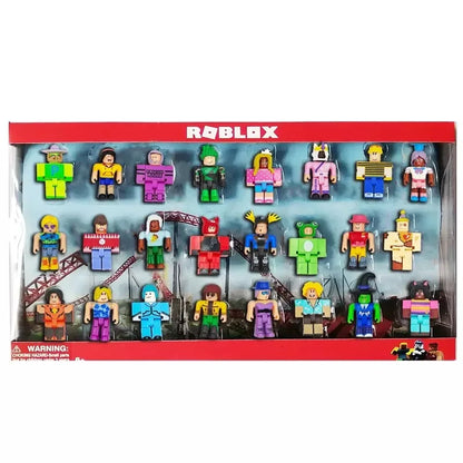 24-Piece Cartoon Character Figure Collection