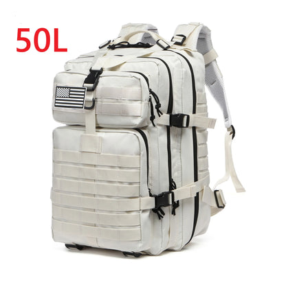 25L / 50L Tactical Outdoor Backpack – Waterproof Nylon