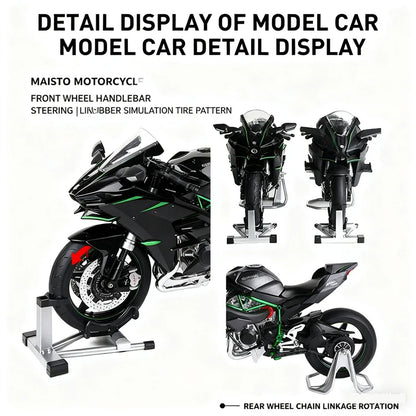 Key Start 1:9 H2 H2R Alloy Racing Motorcycle Model Diecast