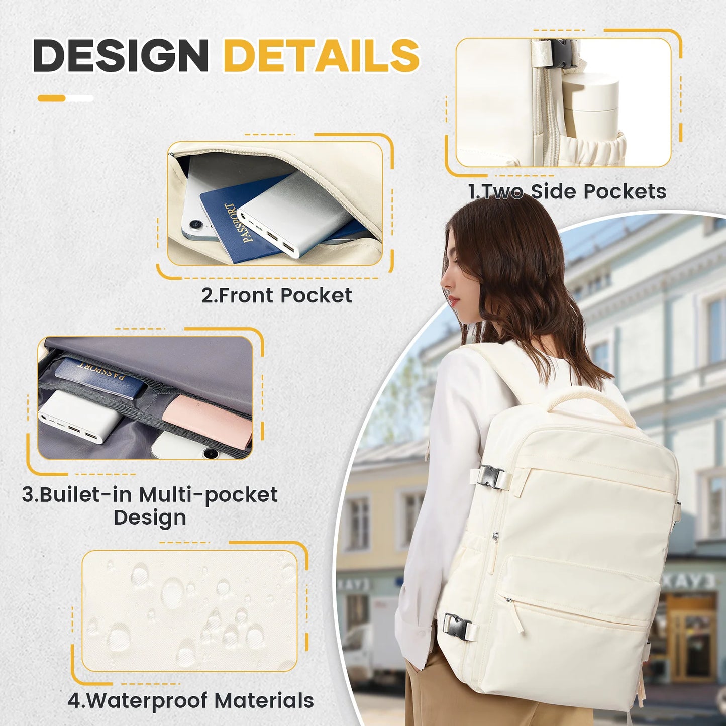 Ryanair Cabin Vacuum Compression Backpack