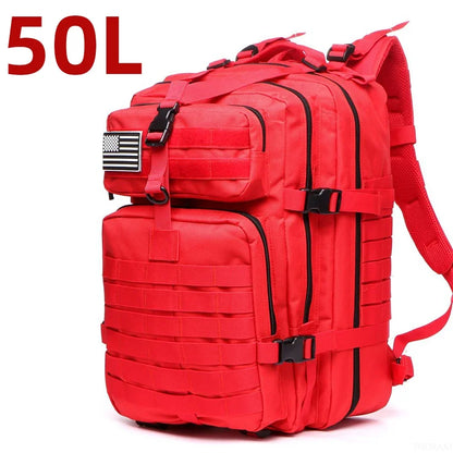 25L / 50L Tactical Outdoor Backpack – Waterproof Nylon