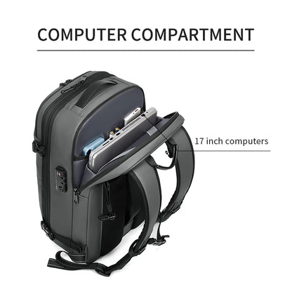 Vacuum Compression Backpack – 17” Laptop Carry-On