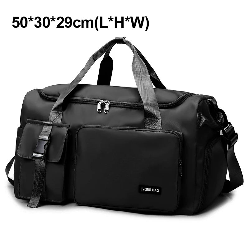 Women’s Gym & Travel Duffel Bag – Dry Wet Compartment Weekender