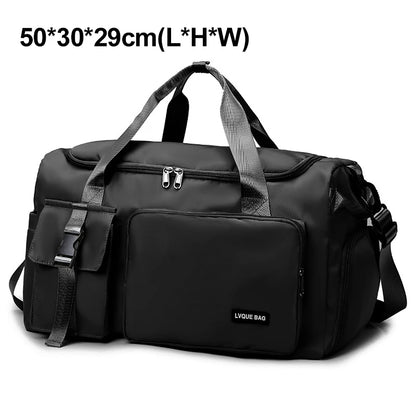 Women’s Gym & Travel Duffel Bag – Dry Wet Compartment Weekender