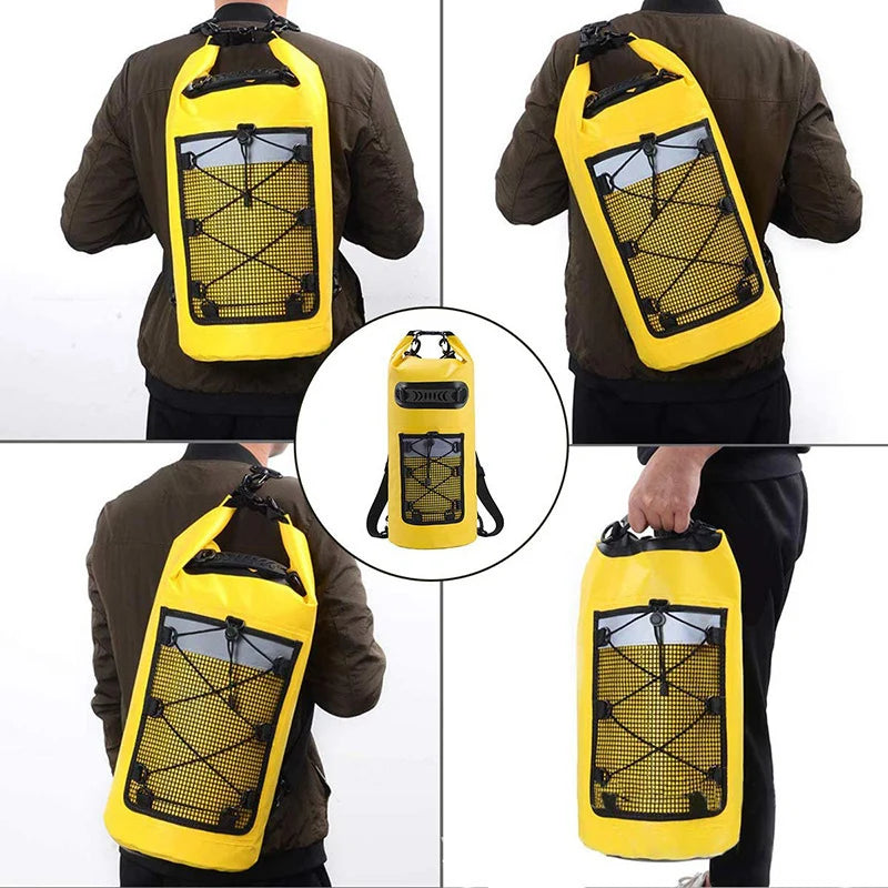 Waterproof Dry Bag Backpack 10L / 20L – Roll-Top Design