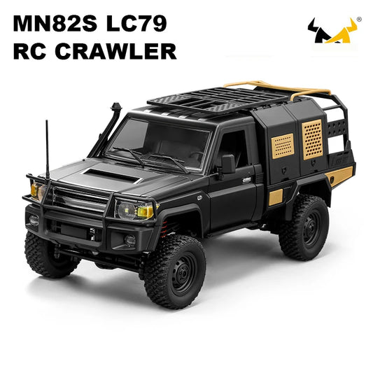 1:12 4WD RC Off Road Pickup Truck – MN82S Rock Crawler Remote Control Car