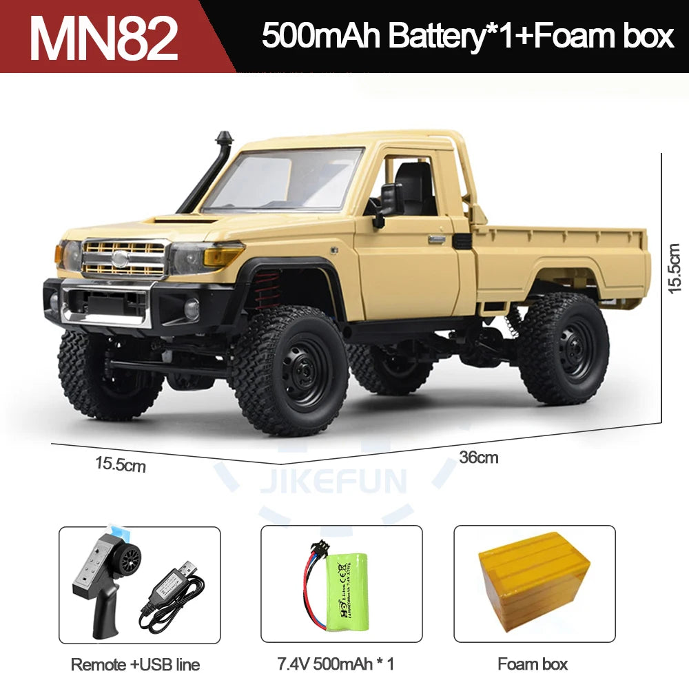 MN82S 1:12 scale 4WD RC crawler