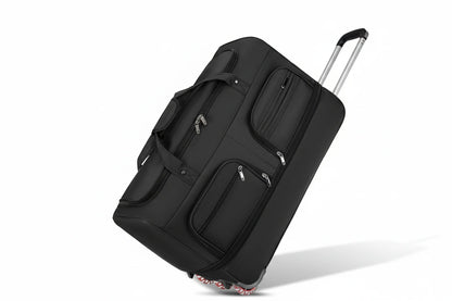Black rolling suitcase
