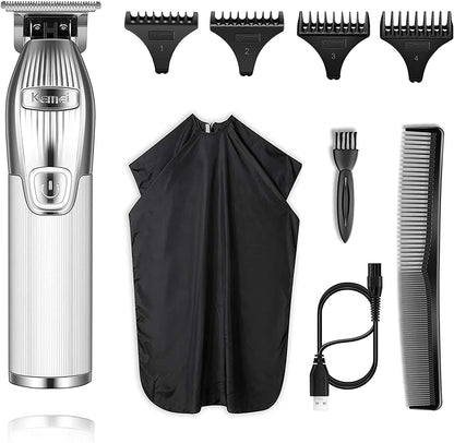 Kemei Silver professional hair clipper kit