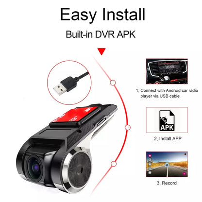 DVR Dash Camera  Android DVR Car Recorder  Night Version 1080P Recorder