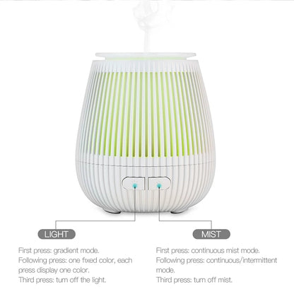 USB Electric Aroma Air Diffuser Night Lights Ultrasonic Air Humidifier Essential Oil Aromatherapy Cool Mist Maker For Home 45