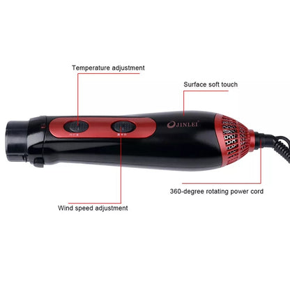 Professional Hair Dryer Machine 3 In 1 Multifunction Hair Styling Tools Hairdryer Pro Hair Curler Straightener Dryer Comb Brush