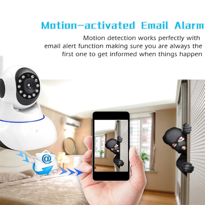 Indoor motion camera