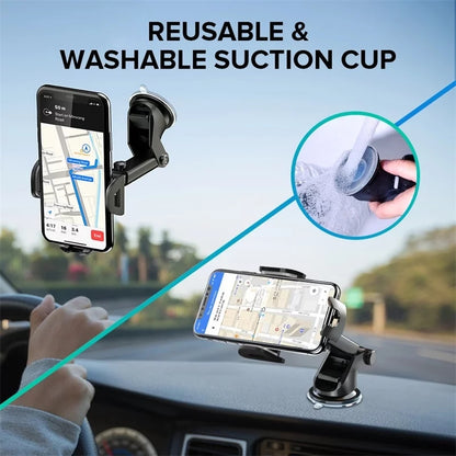 Sucker Car Phone Holder Mount Stand For iphone and samsung