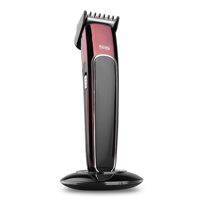 Dsp mens wireless hair trimmer with charging dock