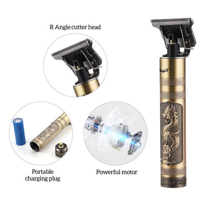 Barber haircut Wireless trimmer (Dragon)