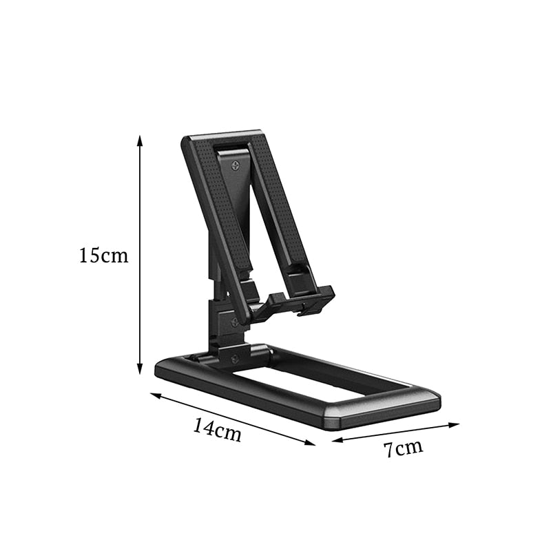 Foldable Tablet Mobile Phone Desktop Phone Stand for iPad iPhone Samsung Desk Holder Adjustable Desk Bracket Smartphone Stand