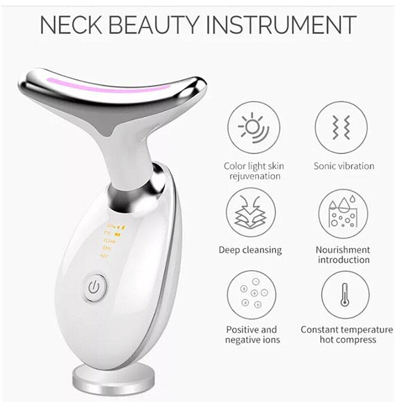 Neck Face Beauty Device Facial Lifting Machine EMS Face Massager Reduce Double Chin Anti Wrinkle Skin Tightening Skin Care Tools