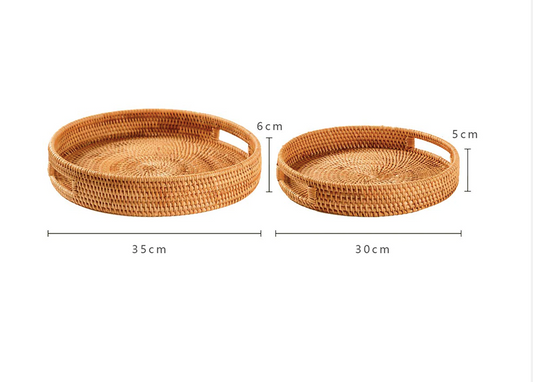 Multipurpose Rattan Tray