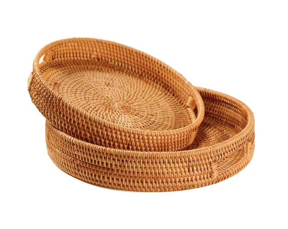 Multipurpose Rattan Tray