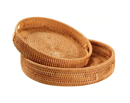 Multipurpose Rattan Tray