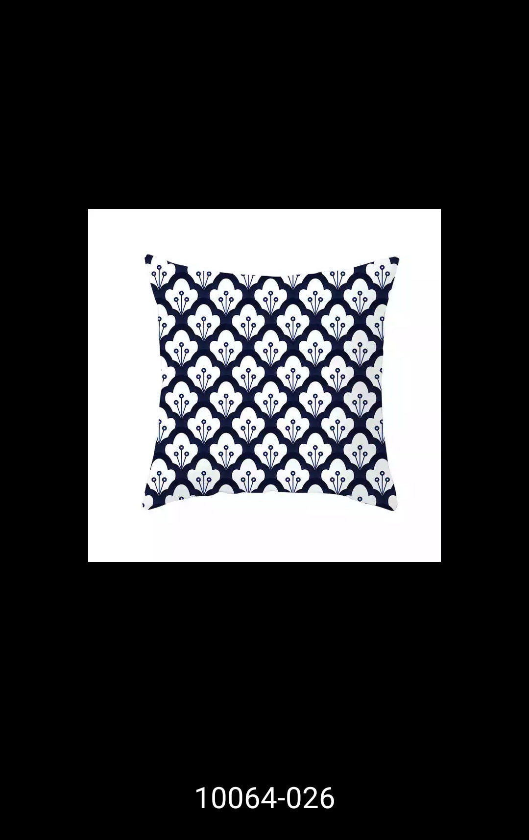 Printed cushion cover berina 026