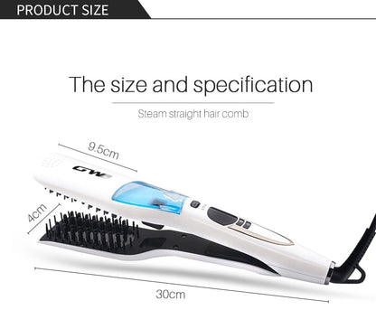 steam hair straightener Electric Hair Straightener Brush