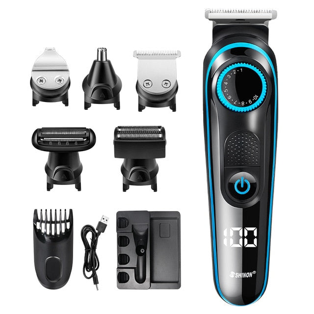 professional hair trimmer for men Facial body shaver electric hair clipper beard trimmer hair cutter machine grooming All-in-on