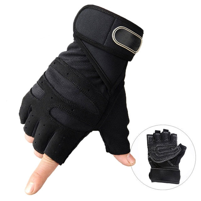 Gym Gloves Fitness Weight Lifting Gloves Body Building Training Sports Exercise Sport Workout Glove for Men Women M/L/XL