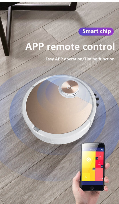 Robot Vacuum Cleaner Wireless Cleaning Wet and Dry For Home 3 in 1 Smart Household Appliances Mop Cleaning Floor Vacuum Cleaner