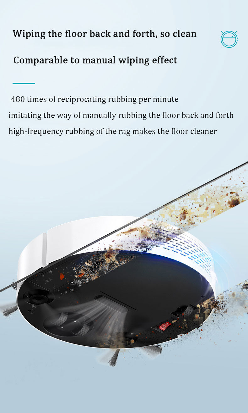 Robot Vacuum Cleaner Wireless Cleaning Wet and Dry For Home 3 in 1 Smart Household Appliances Mop Cleaning Floor Vacuum Cleaner