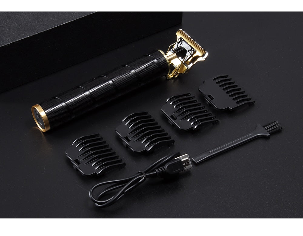 Mens wireless hair trimmer and beard trimmer