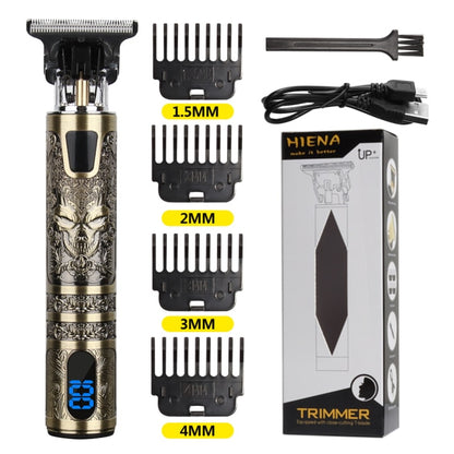 Mens wireless hair trimmer and beard trimmer