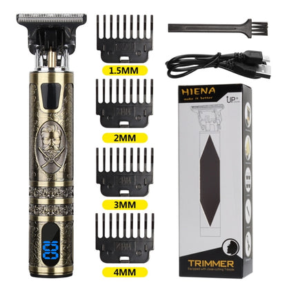 Mens wireless hair trimmer and beard trimmer