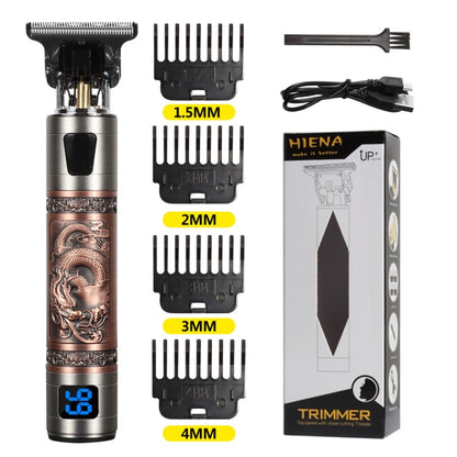 Mens wireless hair trimmer and beard trimmer