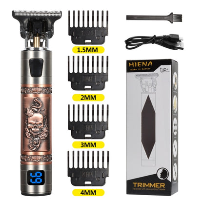 Mens wireless hair trimmer and beard trimmer