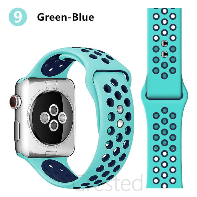 Silicone Strap For apple Watch