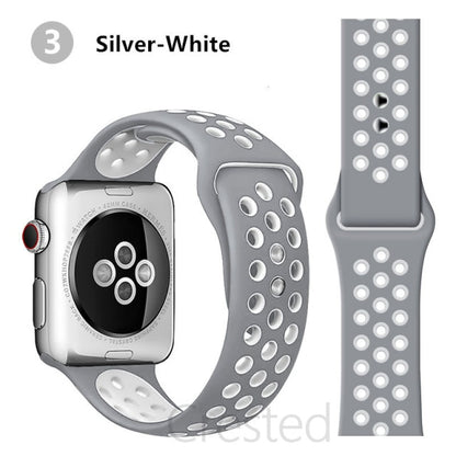 Silicone Strap For apple Watch