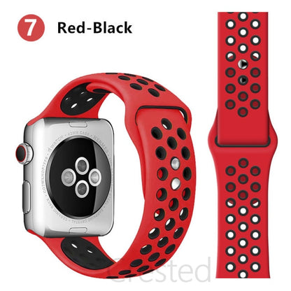 Silicone Strap For apple Watch